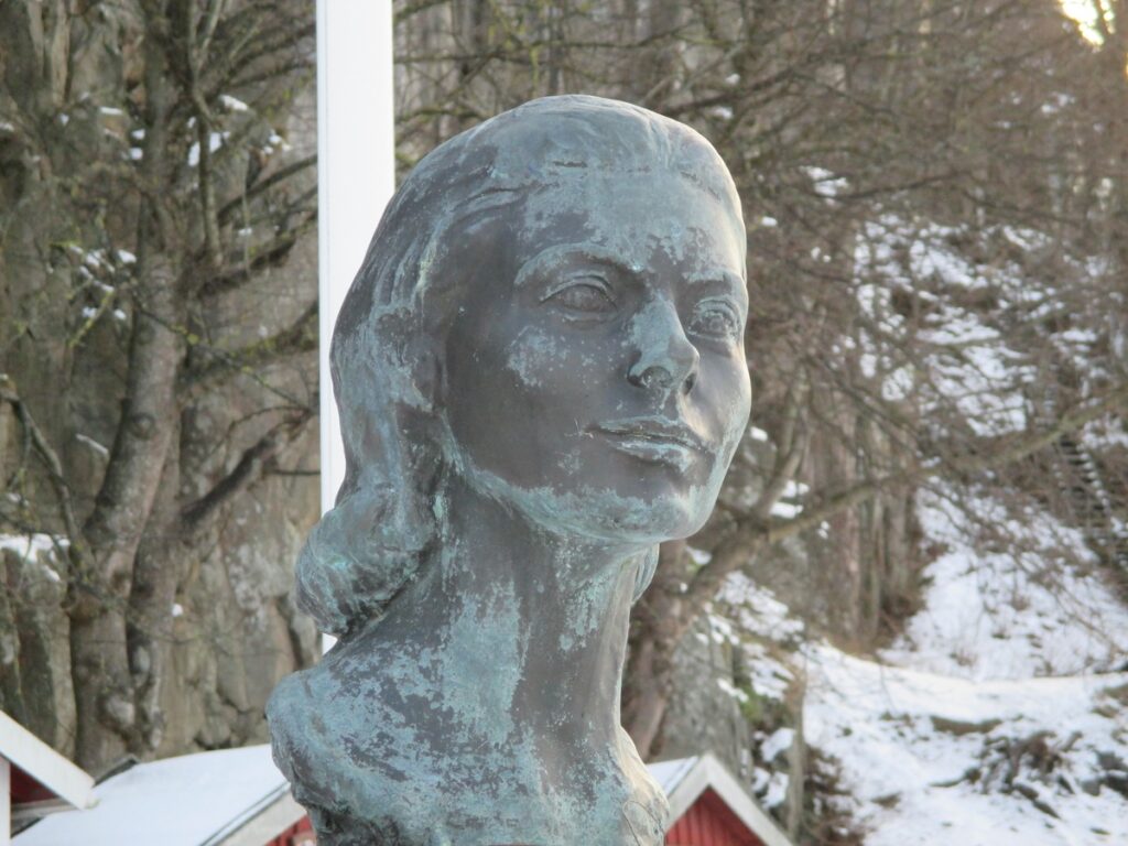 Svensk skådespelerska Ingrid Bergman